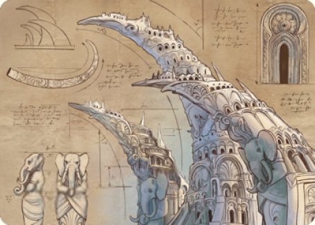 Ivory Tower Art Card [The Brothers' War Art Series] | GnG Games