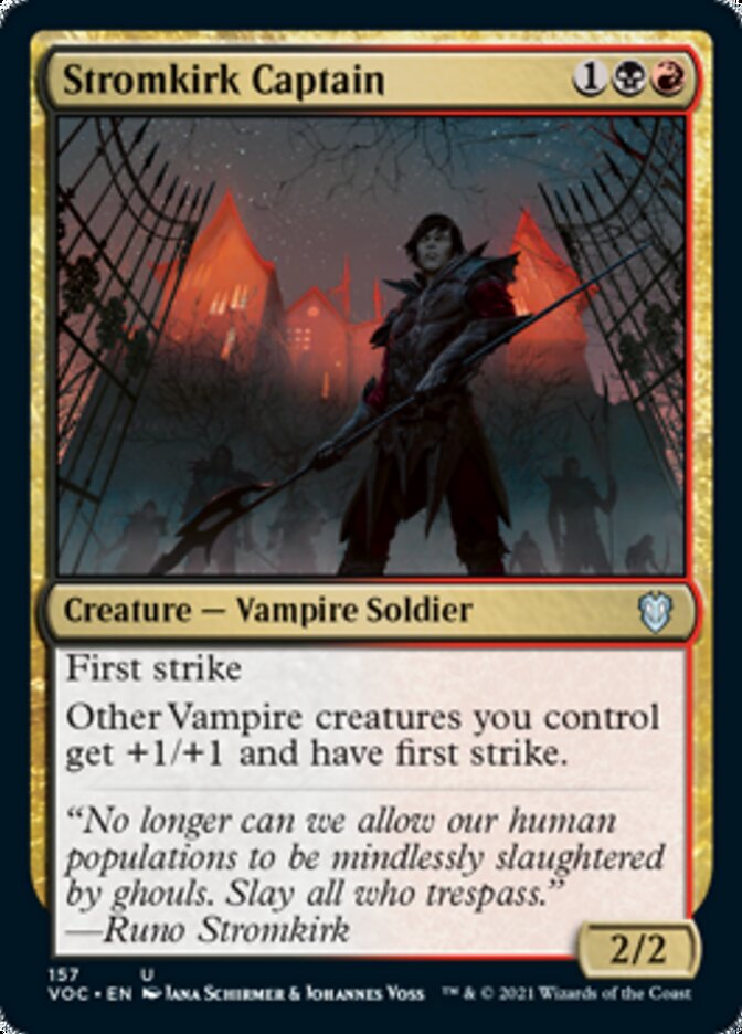 Stromkirk Captain [Innistrad: Crimson Vow Commander] | GnG Games