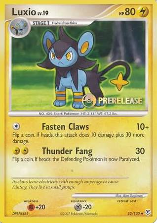 Luxio (52/130) (Prerelease Promo) [Nintendo: Black Star Promos] | GnG Games