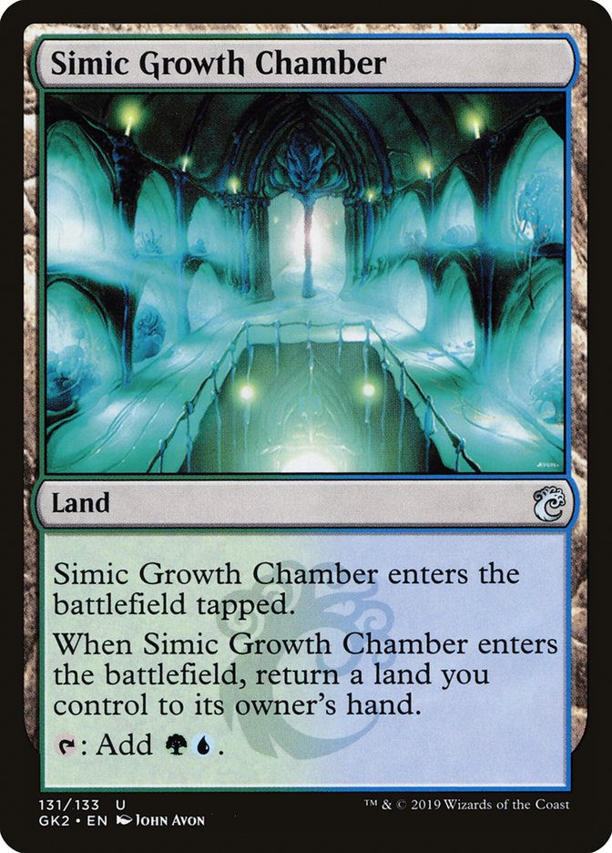 Simic Growth Chamber [Ravnica Allegiance Guild Kit] | GnG Games