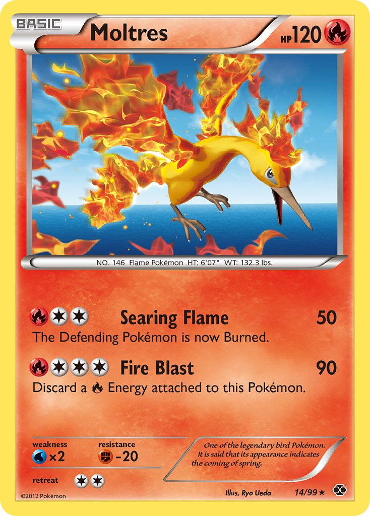 Moltres (14/99) (Blister Exclusive) [Black & White: Next Destinies] | GnG Games