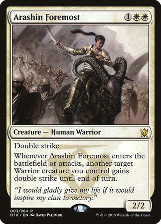 Arashin Foremost [Dragons of Tarkir] | GnG Games