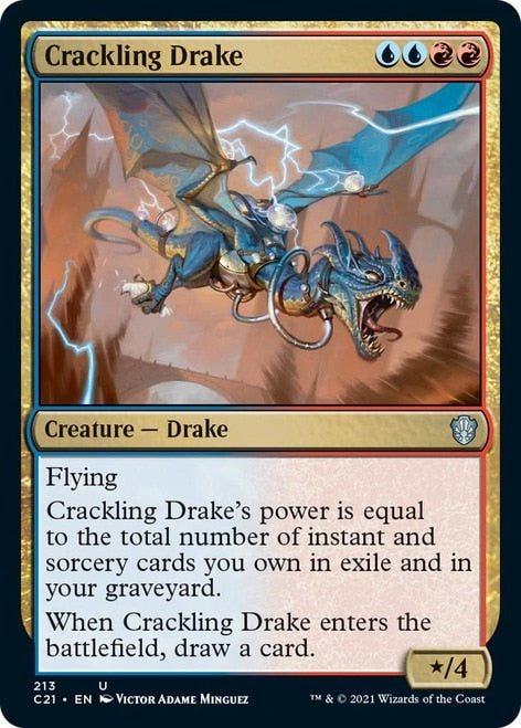 Crackling Drake [Commander 2021] | GnG Games