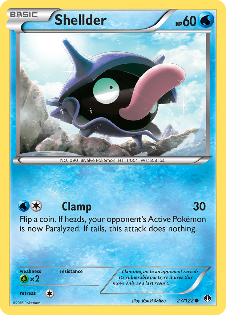 Shellder (23/122) [XY: BREAKpoint] | GnG Games