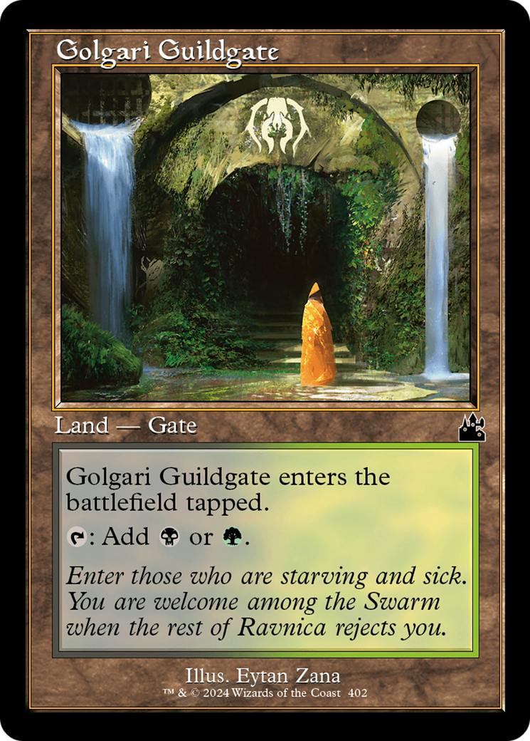 Golgari Guildgate (Retro Frame) [Ravnica Remastered] | GnG Games