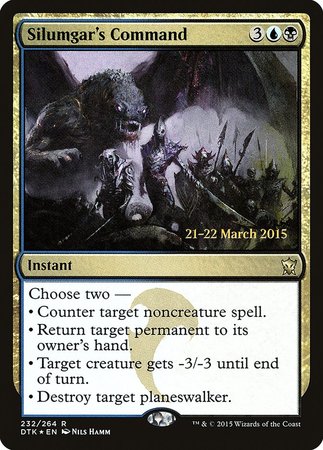 Silumgar's Command [Dragons of Tarkir Promos] | GnG Games