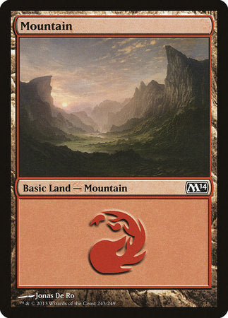 Mountain (243) [Magic 2014] | GnG Games