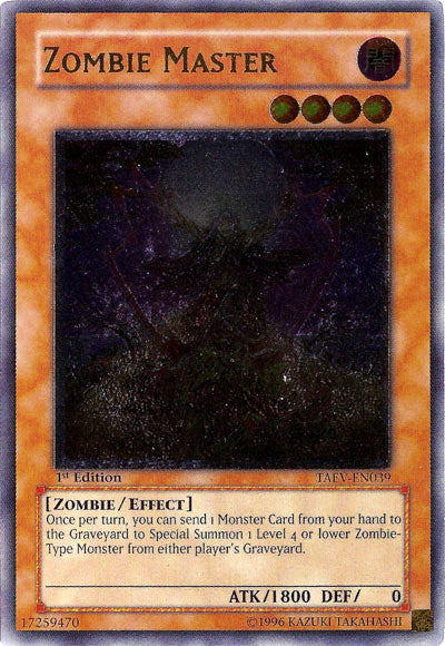 Zombie Master [TAEV-EN039] Ultimate Rare | GnG Games