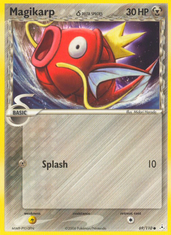 Magikarp (69/110) (Delta Species) [EX: Holon Phantoms] | GnG Games