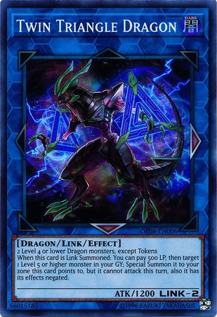 Twin Triangle Dragon [OP08-EN006] Super Rare | GnG Games