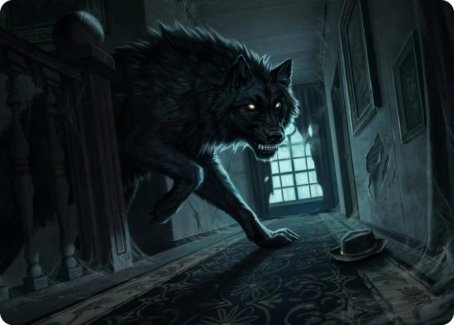 Primal Adversary Art Card [Innistrad: Midnight Hunt Art Series] | GnG Games