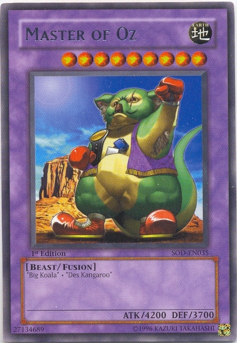 Master of OZ [SOD-EN035] Rare | GnG Games