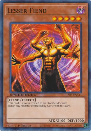 Lesser Fiend [SS05-ENA13] Common | GnG Games