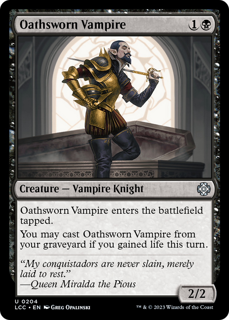 Oathsworn Vampire [The Lost Caverns of Ixalan Commander] | GnG Games