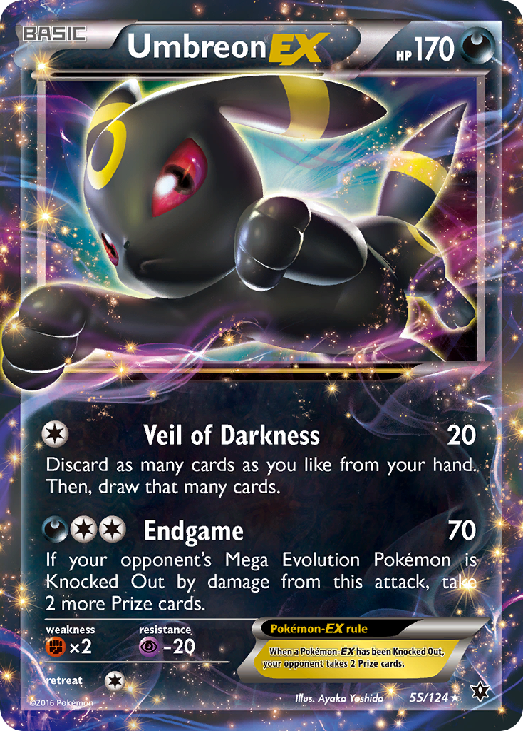 Umbreon EX (55/124) [XY: Fates Collide] | GnG Games