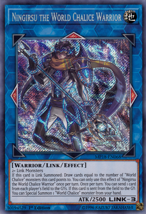 Ningirsu the World Chalice Warrior [MP18-EN068] Secret Rare | GnG Games