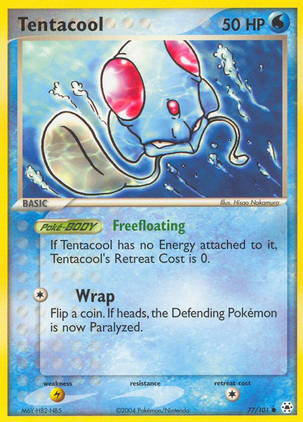 Tentacool (77/101) [EX: Hidden Legends] | GnG Games