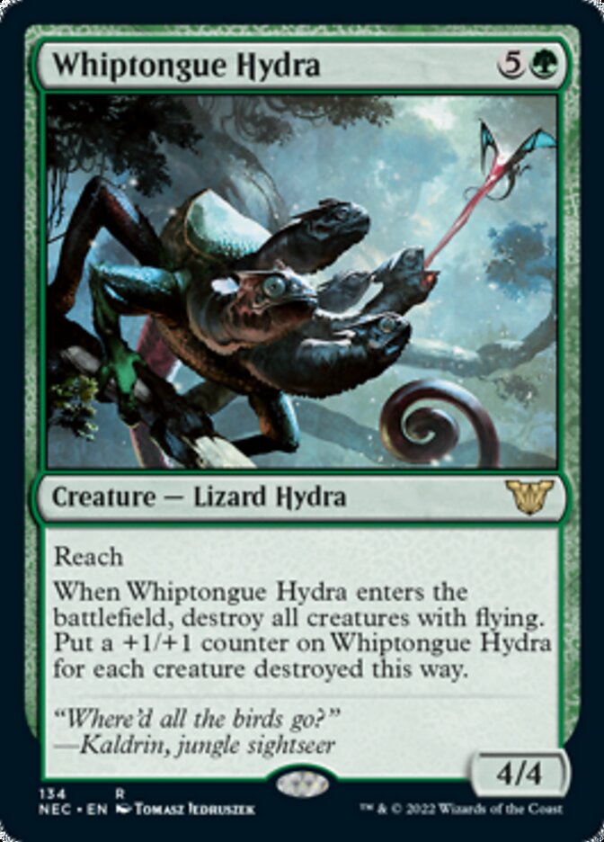 Whiptongue Hydra [Kamigawa: Neon Dynasty Commander] | GnG Games