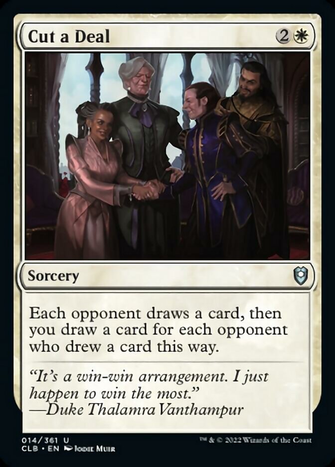 Cut a Deal [Commander Legends: Battle for Baldur's Gate] | GnG Games