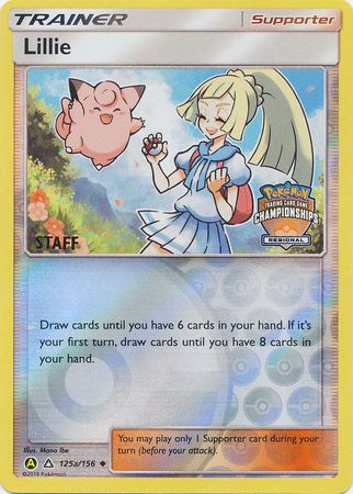 Lillie (125a/156) (Regional Promo Staff) [Sun & Moon: Ultra Prism] | GnG Games