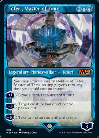 Teferi, Master of Time (Showcase) (292) [Core Set 2021] | GnG Games