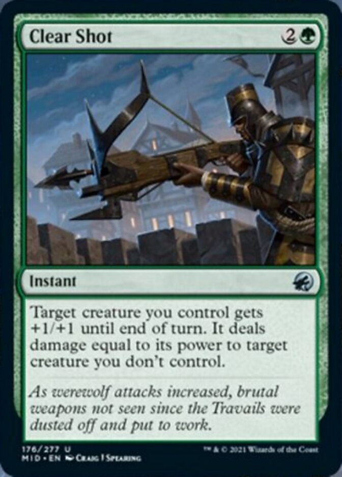 Clear Shot [Innistrad: Midnight Hunt] | GnG Games