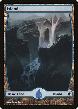 Island (235) - Full Art [Zendikar] | GnG Games