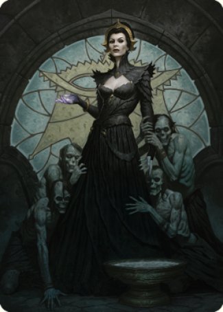 Liliana of the Veil Art Card [Dominaria United Art Series] | GnG Games