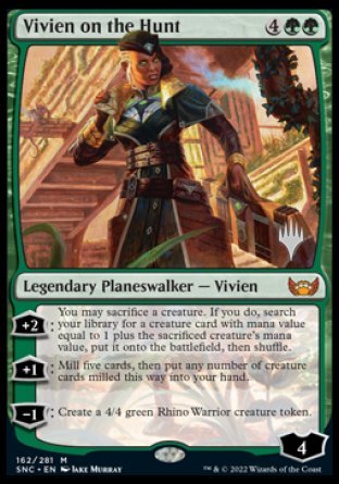 Vivien on the Hunt (Promo Pack) [Streets of New Capenna Promos] | GnG Games