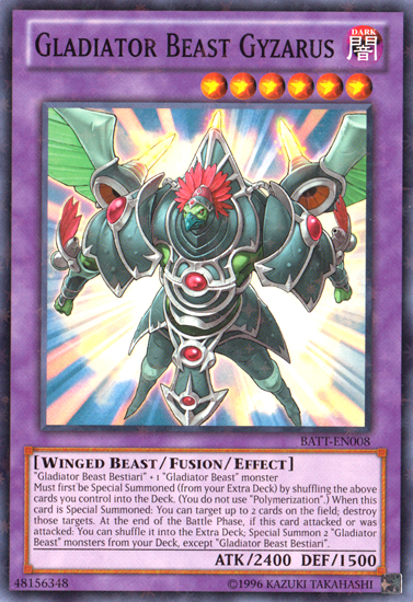 Gladiator Beast Gyzarus [BATT-EN008] Starfoil Rare | GnG Games