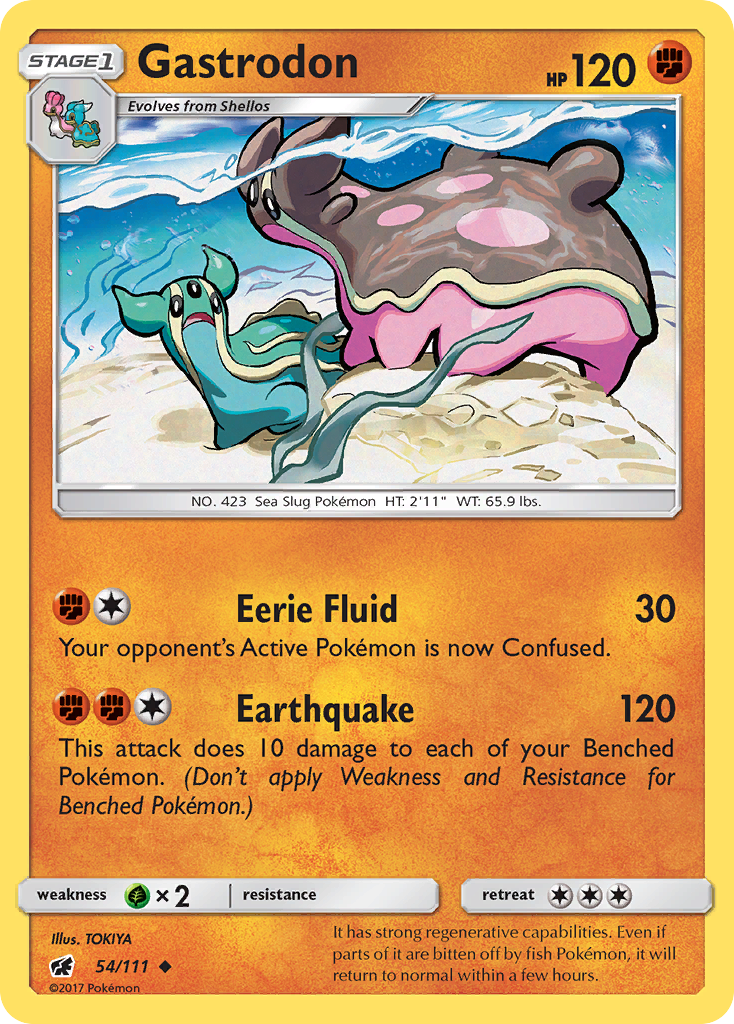 Gastrodon (54/111) [Sun & Moon: Crimson Invasion] | GnG Games