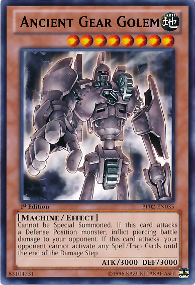 Ancient Gear Golem [BP02-EN035] Rare | GnG Games