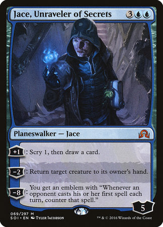 Jace, Unraveler of Secrets [Shadows over Innistrad] | GnG Games