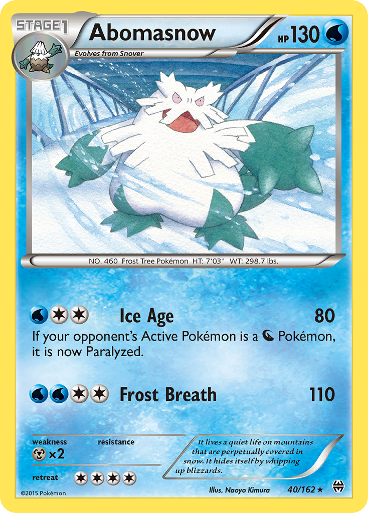 Abomasnow (40/162) [XY: BREAKthrough] | GnG Games