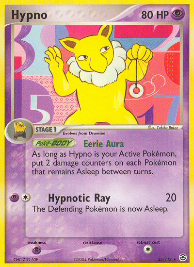 Hypno (25/112) [EX: FireRed & LeafGreen] | GnG Games