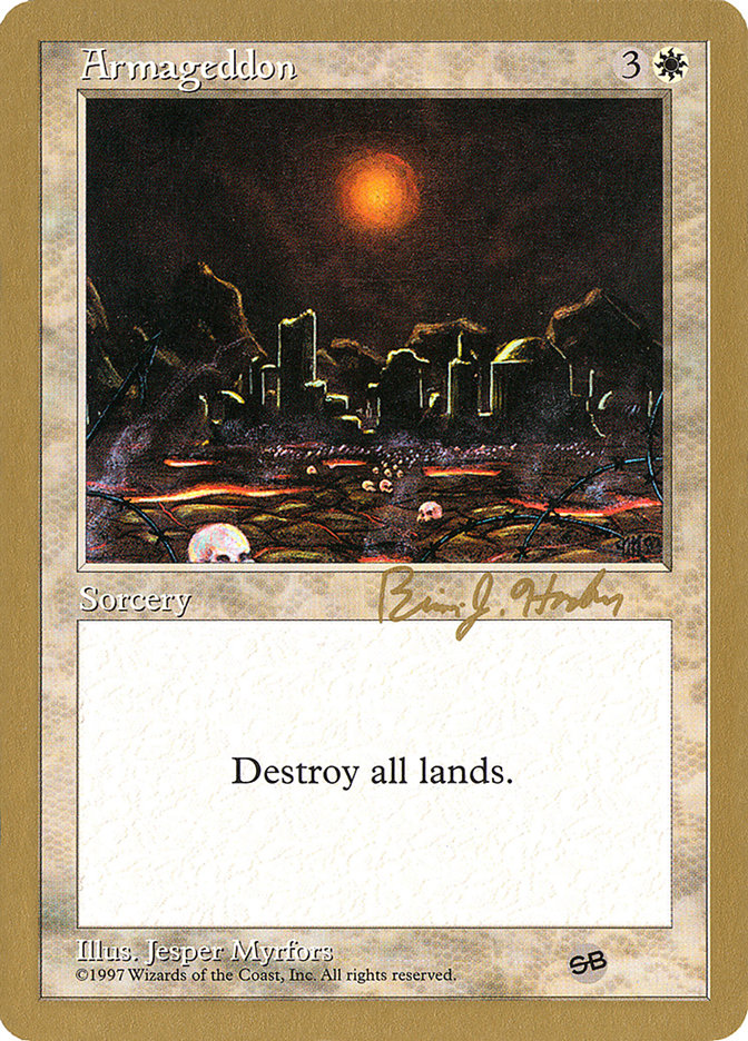 Armageddon (Brian Hacker) (SB) [World Championship Decks 1998] | GnG Games