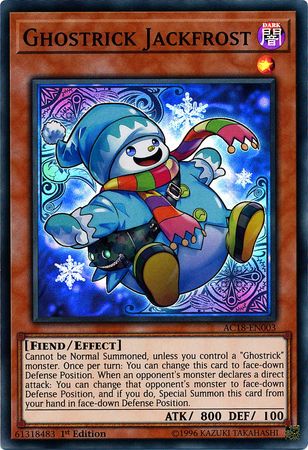 Ghostrick Jackfrost [AC18-EN003] Super Rare | GnG Games