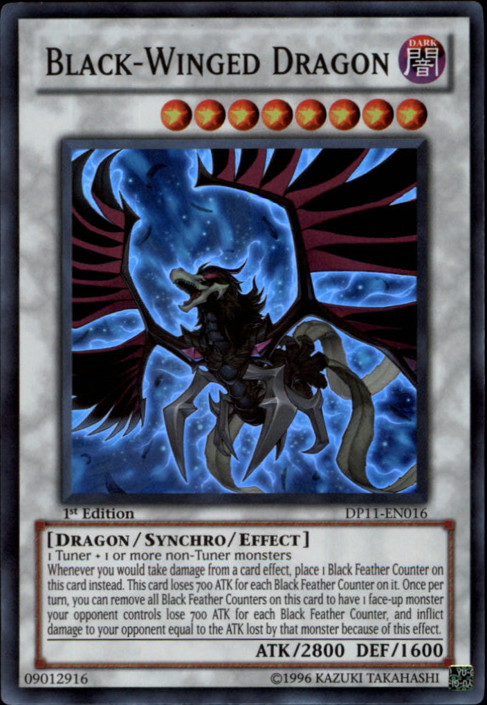 Black-Winged Dragon [DP11-EN016] Super Rare | GnG Games