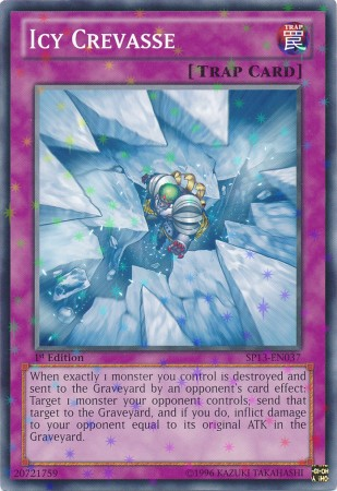 Icy Crevasse [SP13-EN037] Starfoil Rare | GnG Games