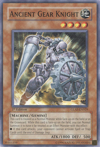 Ancient Gear Knight [GLAS-EN029] Common | GnG Games