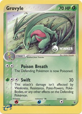 Grovyle (004) (Jumbo Card) [Nintendo: Black Star Promos] | GnG Games