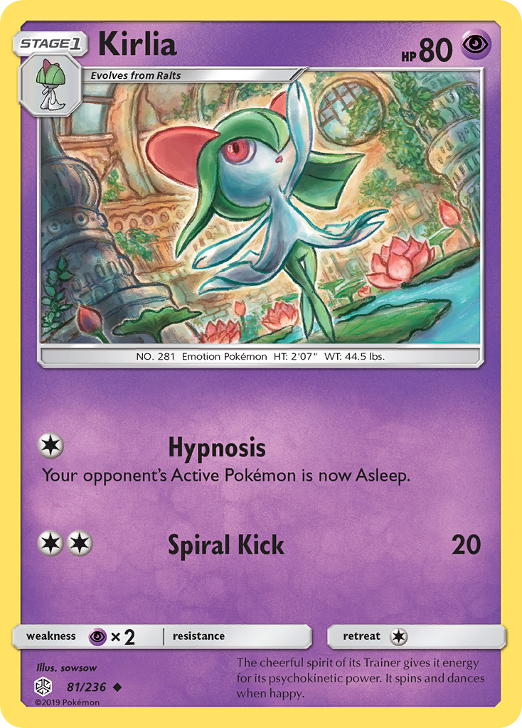 Kirlia (81/236) [Sun & Moon: Cosmic Eclipse] | GnG Games