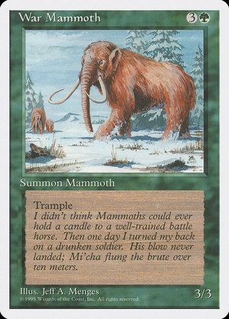 War Mammoth [Fourth Edition] | GnG Games