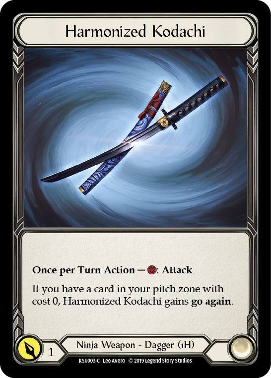 Harmonized Kodachi [KSU003-C] 1st Edition Normal | GnG Games