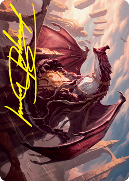 Velomachus Lorehold Art Card (Gold-Stamped Signature) [Strixhaven: School of Mages Art Series] | GnG Games