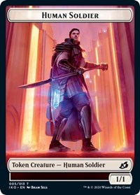 Human Soldier (005) // Zombie Double-sided Token [Commander 2020] | GnG Games