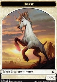 Horse // Zombie Double-sided Token [Hour of Devastation Tokens] | GnG Games