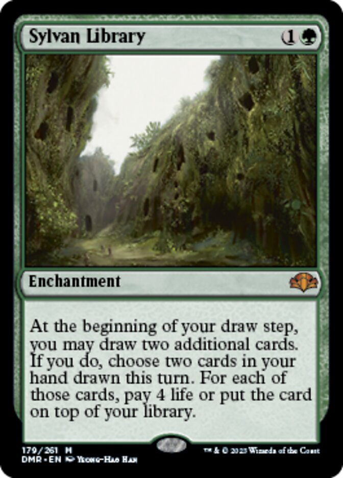 Sylvan Library [Dominaria Remastered] | GnG Games