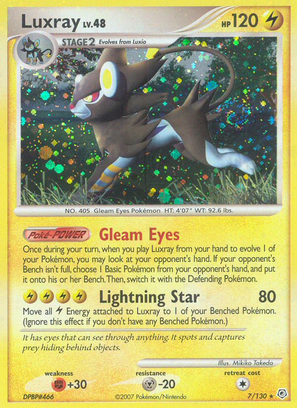 Luxray (7/130) [Diamond & Pearl: Base Set] | GnG Games