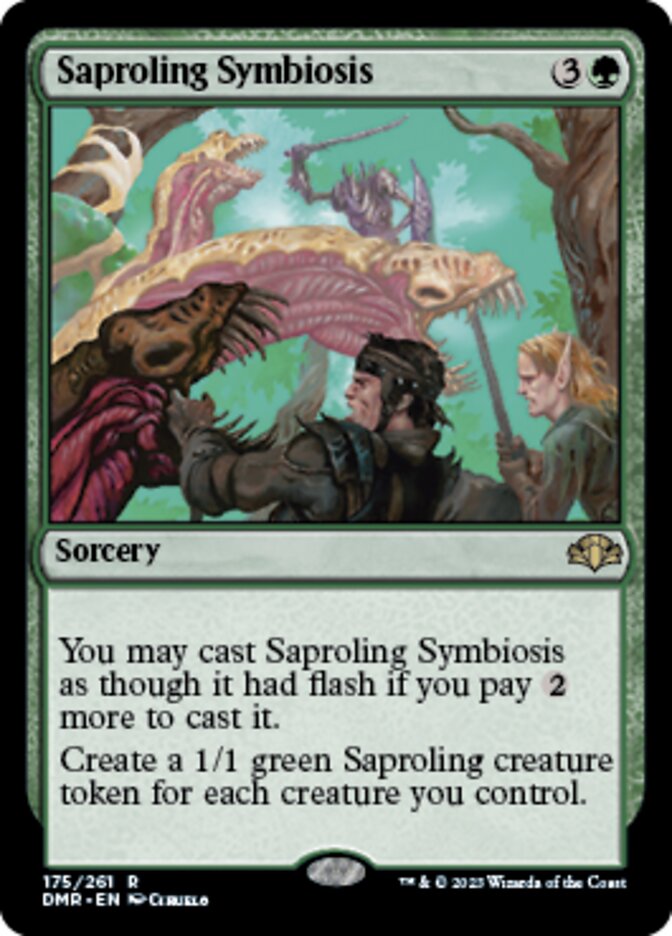 Saproling Symbiosis [Dominaria Remastered] | GnG Games